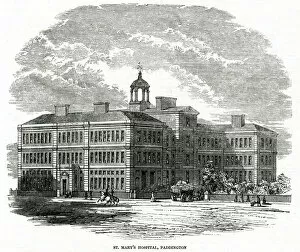 Images Dated 1st February 2019: St. Marys Hospital, Paddington 1847