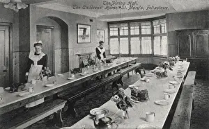 Sliced Prints: St Marys Waifs and Strays Home, Felixstowe - Dining Hall
