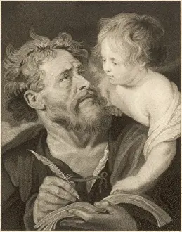 Inspiration Prints: St Matthew / Evang / Rubens