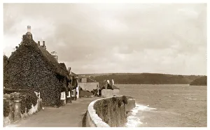 Mawes Prints: St Mawes, Cornwall - Waterfront houses