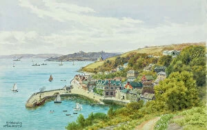 Salmon Collection: St Mawes, near Falmouth, Cornwall