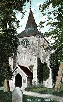 Angels Collection: St Michael and All Angels Church, Mickleham, Surrey