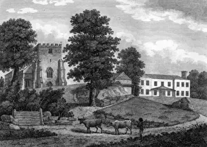 Crenellated Prints: St Michael and All Angels Church, Withyham, Sussex