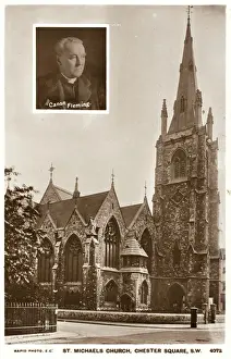 Vicar Prints: St Michaels Church, Chester Square, Pimlico, London
