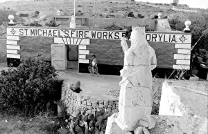 Manufacture Prints: St Michaels Fireworks Factory, Lija, Malta