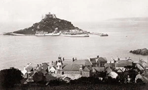 St. Michaels Mount, Marazion, Cornwall c.1880 s