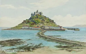 St Michael's Mount, near Penzance, Cornwall