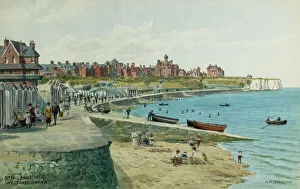 Huts Prints: St Mildred's Bay, Westgate-on-Sea, Kent