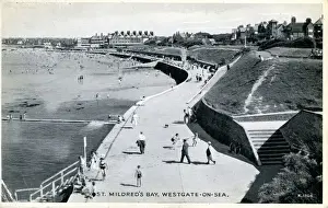 Margate Prints: St Mildreds Bay, Westgate on Sea, Kent