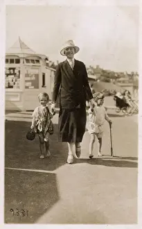Grandmother Prints: St. Mildreds Promemade - Westgate on Sea - Grandmother