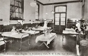 Carehome Prints: St Monicas Home Hospital, Brondesbury Park, London