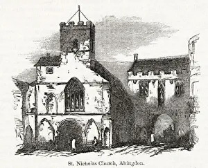 Images Dated 23rd December 2019: St Nicholas Church, Abingdon, Oxfordshire