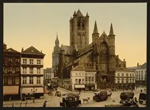 Nicolas Prints: St. Nicolas Church, Ghent, Belgium