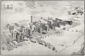 Birds Eye Prints: St Olaves Union Institution, Ladywell