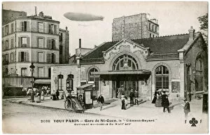 Stree Collection: St Ouen Station, Paris, France