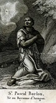 Vision Prints: St Pascal Baylon / Anon