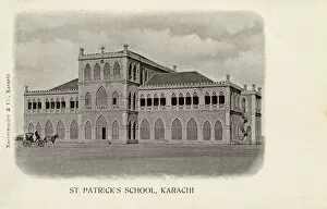 Crenellation Gallery: St Patricks School, Karachi, British India