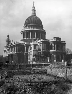 Damage Collection: St. Pauls after Blitz