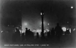 Nights Prints: St. Paul's Bus Stop at Night