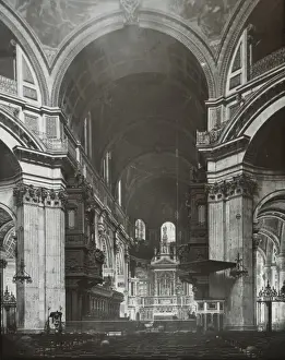 Babylon Prints: St Pauls Cathedral, choir, Modern Babylon