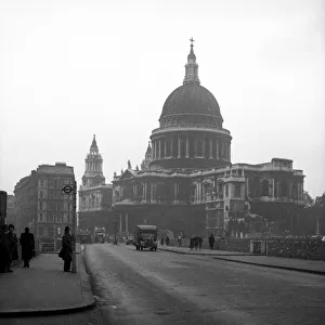 Mist Prints: St Pauls Cathedral, City of London