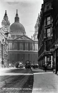 St. Paul's Cathedral and Ludgate Hill
