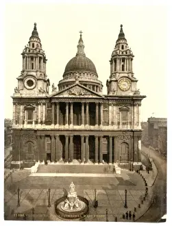 St. Pauls Cathedral, West Front, London, England