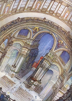 Images Dated 3rd February 2016: St. Pauls Cathedral from the Whispering Gallery