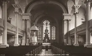 St Pauls Church, Broadway, New York