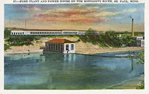 Generation Prints: St. Pauls Minnesota, USA - Ford Plant and Power House