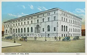 St. Pauls Minnesota, USA - The Public Library