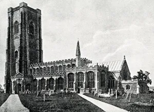 Pall Prints: St Peter and St Paul's Church, Lavenham, Suffolk