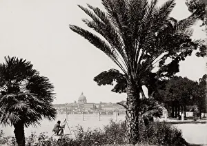 St Peters Basilicia, Vatican, Pincian Hill, Rome, Italy