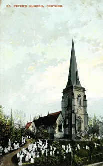 Peters Prints: St Peters Church, Croydon, Surrey