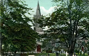 Nottinghamshire Prints: St Peters Church, Ruddington, Nottinghamshire