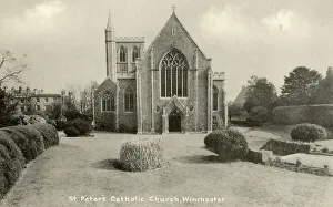 Peters Prints: St Peter's Roman Catholic Church, Winchester, Hampshire