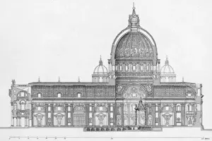 Basilica Prints: St. Peters / Vatican / Rome