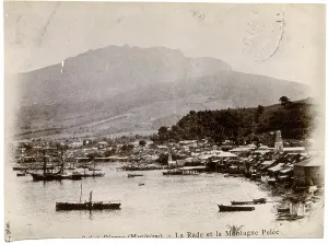 Eruptions Prints: St Pierre before the eruption