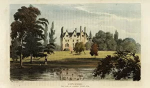 St. Pierre manor house, Monmouthshire, Wales