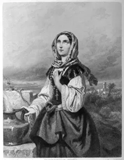 1586 Prints: St Rosa Di Lima / Calix