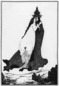 Lima Gallery: St Rose of Lima by Aubrey Beardsley