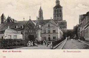 Limburg Prints: St Servatius Basilica, Mstricht, Limburg, Netherlands