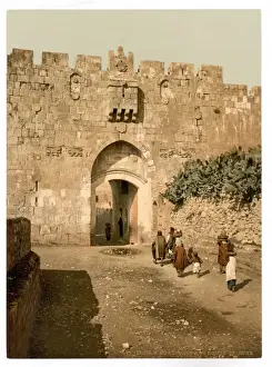 St. Stephens Gate, Jerusalem, Holy Land