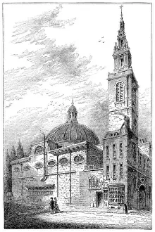 1666 Prints: St Stephens Walbrook