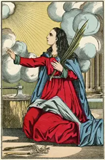 Composed Prints: St Susanna / Epinal Print