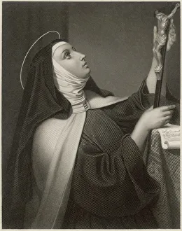 Profile Gallery: St Teresa & Crucifix