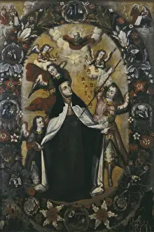 Art Sticos Prints: St. Teresa in Ecstasy. Anonymous author of La Paz