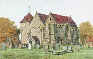 Churchyard Prints: St Thomas's Church, Winchelsea, Sussex