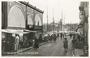 Marche Prints: St Tropez, France - The Big Market