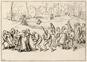 Pilgrimage Prints: ST. VITUS DANCE / C16TH